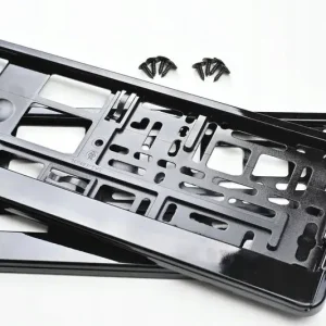 2 x do KIA Ramki pod tablice połysk + wkręty Szybka dostawa