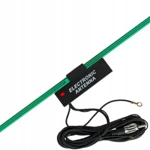 Antena wewnętrzna do samochodu + wzmacniacz AM FM Ekspresowa dostawa