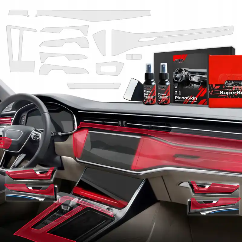 12w1 folia ochronna do wnętrza Audi A7 C8 (2018-2025) Antyodciskowa Promocja