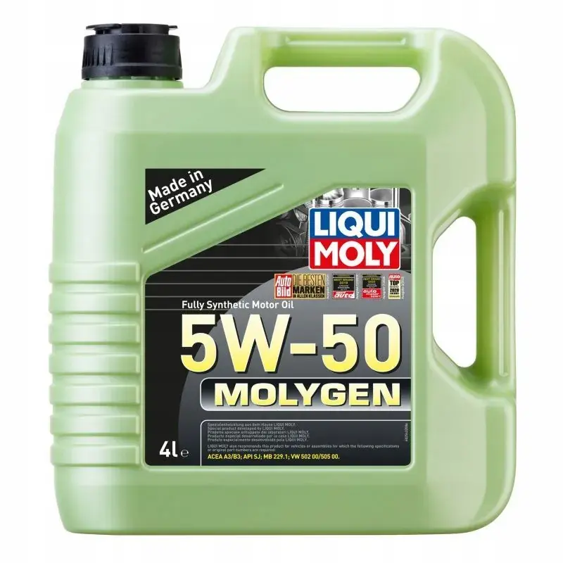 Olej silnikowy Liqui Moly Molygen 5W-50 4L Wysoka jakość