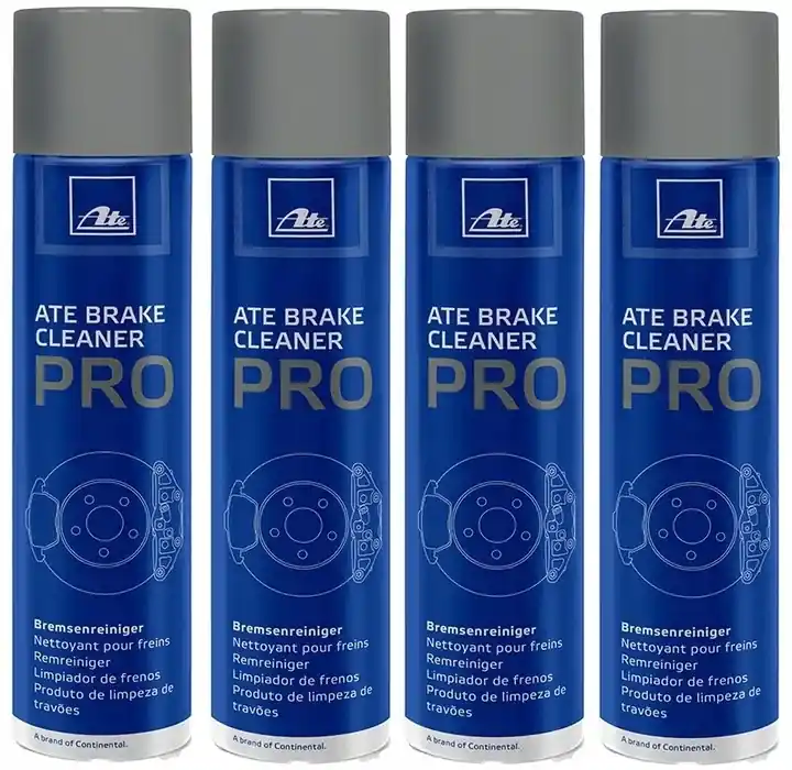 4x ATE BRAKE CLEANER PRO ZMYWACZ DO TARCZ HAMULCOWYCH HAMULCÓW SPRAY 500ML Oferta limitowana