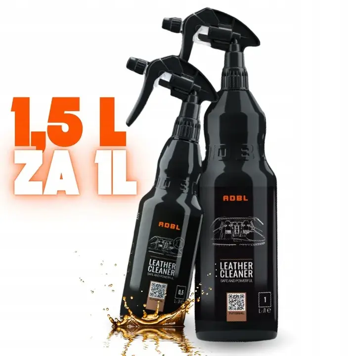 ADBL Leather Cleaner 1L + 0,5L gratis Szybka dostawa