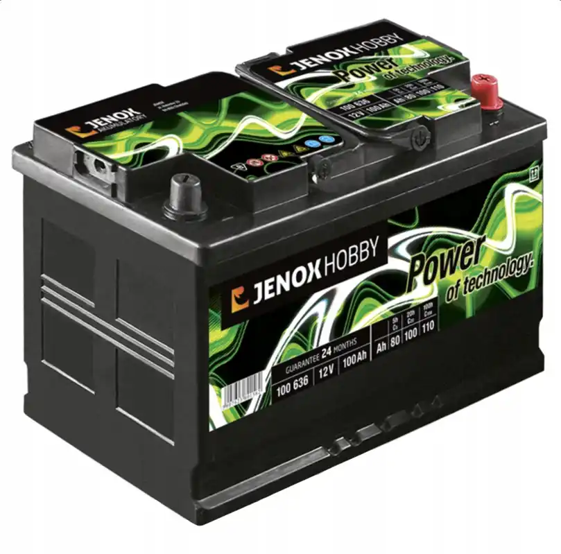 AKUMULATOR JENOX HOBBY 100Ah MARINE kamper Zamów teraz