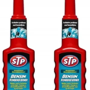 2x STP Zimowa Formuła Do Benzyny Usuwanie Wody Usuwanie Kondensatu 200 ml Rabat